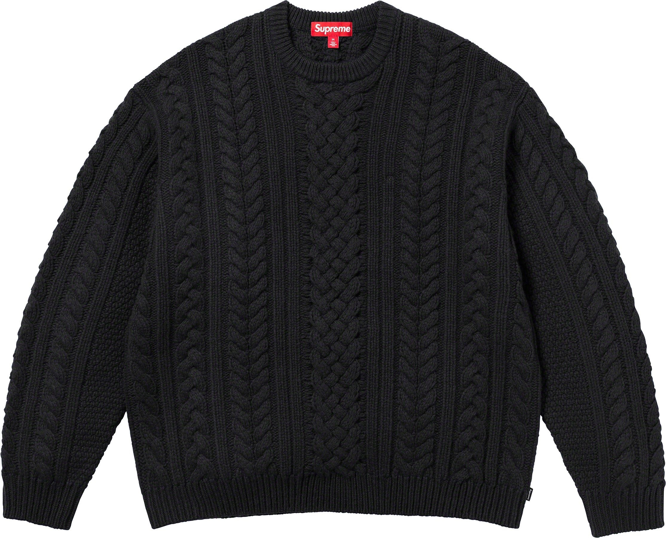 Appliqué Cable Knit Sweater view 18